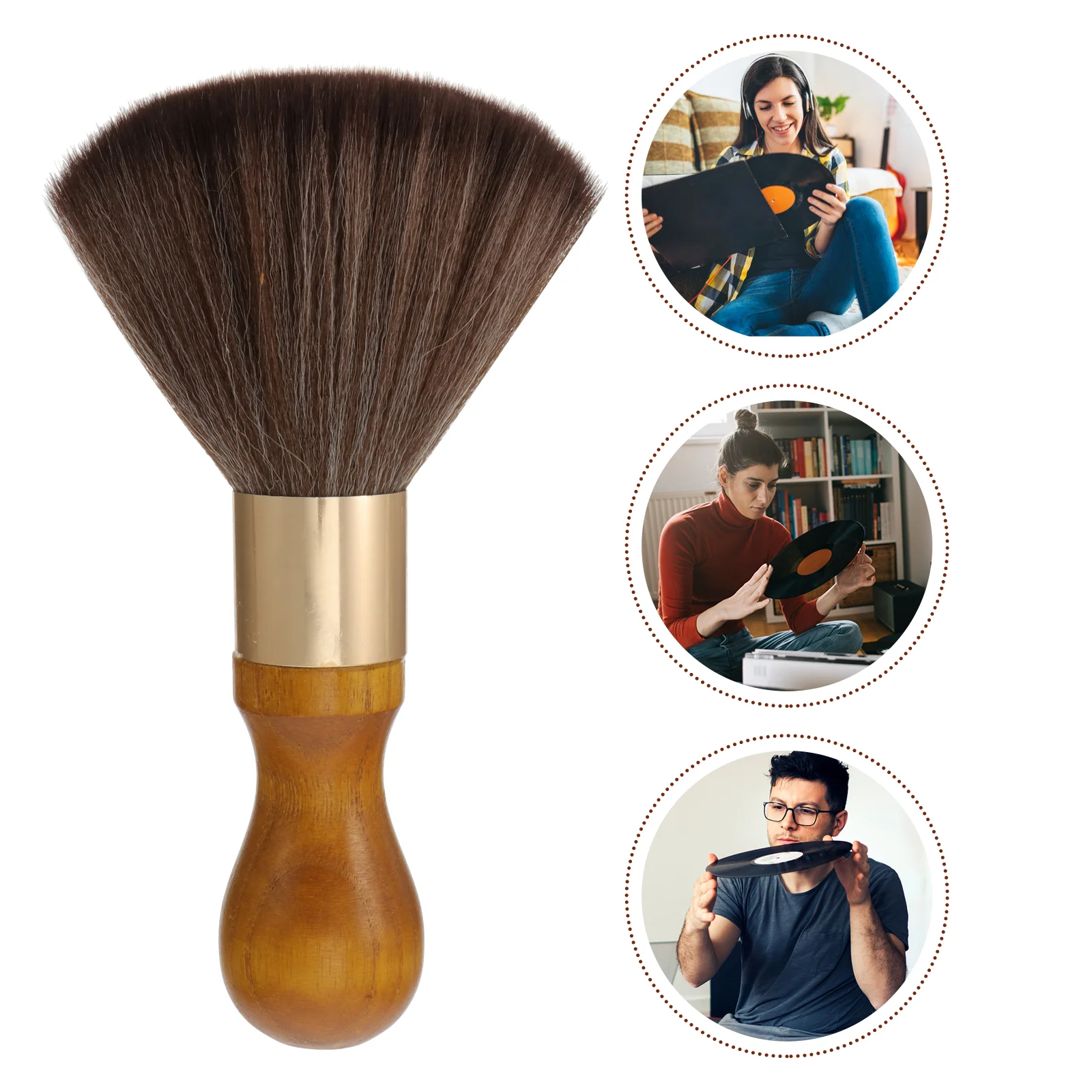 Щетка для макияжа и румян от Duster, мягкая щетка, щетка для чистки салона, Парикмахерская щетка с записью
Щетка для макияжа и румян от Duster, мягкая щетка, щетка для чистки салона, Парикмахерская щетка с записью