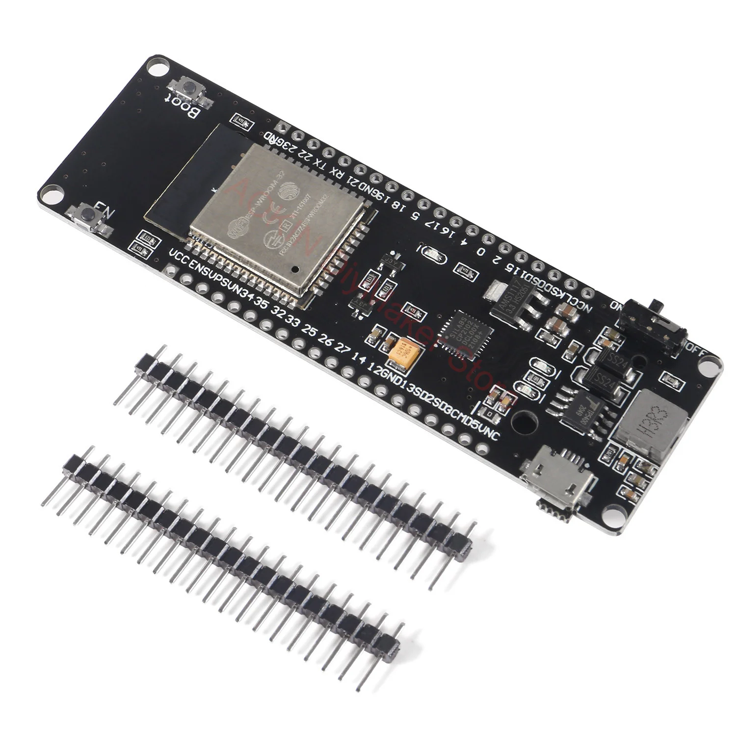 ESP8266 ESP32 ESP-32S For WeMos WiFi Wireless Bluetooth Development Board CP2102 CP2104 Module With 18650 lithium Battery Shield 
ESP8266 ESP32 ESP-32S For WeMos WiFi Wireless Bluetooth Development Board CP2102 CP2104 Module With 18650 lithium Battery Shield