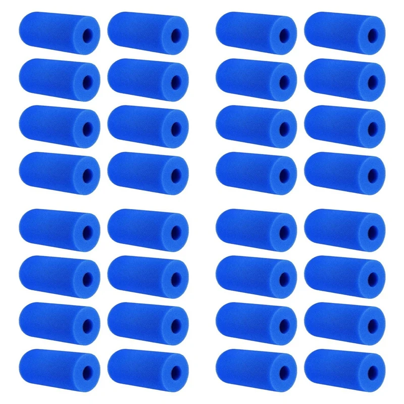 32Pcs Foam Filter Sponge For Intex Type A Reusable Washable Swimming Pool Aquarium Filter Accessories
32Pcs Foam Filter Sponge For Intex Type A Reusable Washable Swimming Pool Aquarium Filter Accessories