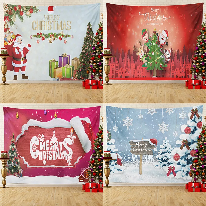 Home Decoration Christmas Santa Christmas Tree Printing Poly Petrapean Panel Wall Hanging Room background tapiz
Home Decoration Christmas Santa Christmas Tree Printing Poly Petrapean Panel Wall Hanging Room background tapiz