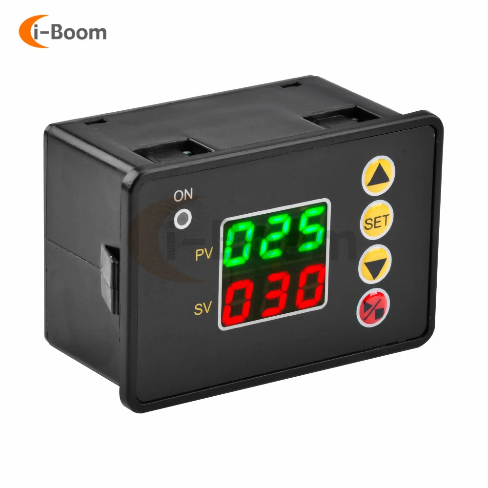 

T2310 Microcomputer Intelligent Time Delay Relay DC 12V 24V AC 110V 220V Dual LED Display Programmable Timing Relay Controller