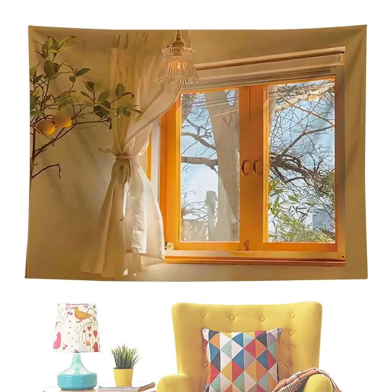 Room Tapestries Sea Landscape Holiday Tapestry Nordic Window Background Tapestry For Bedroom Living Room Photo Props 150x130cm
Room Tapestries Sea Landscape Holiday Tapestry Nordic Window Background Tapestry For Bedroom Living Room Photo Props 150x130cm
