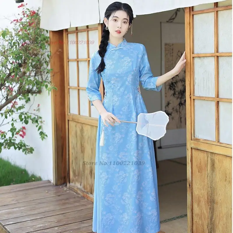2023 chinese dress oriental flower print chiffon cheongsam vintage evening dress elegant fairy dress retro qipao cheongsam dress
2023 chinese dress oriental flower print chiffon cheongsam vintage evening dress elegant fairy dress retro qipao cheongsam dress