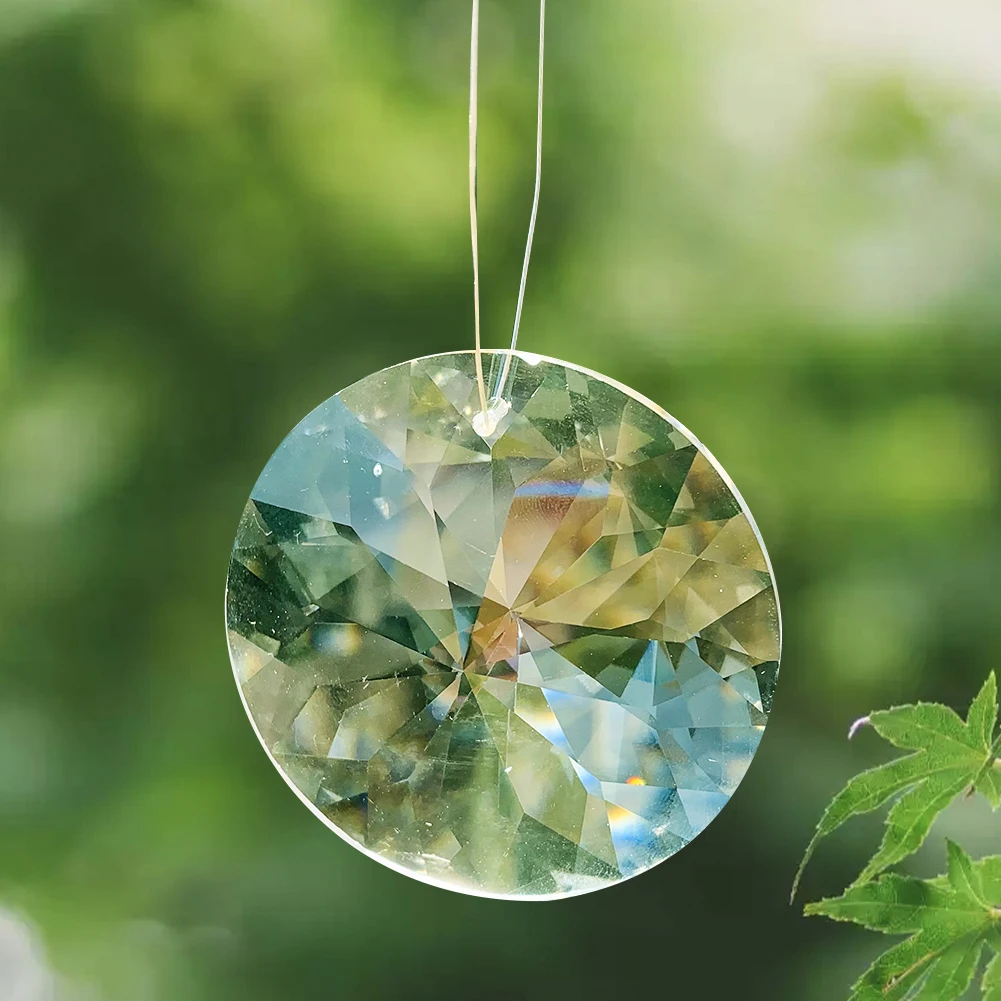 Clear Round Snowflake Flower Crystal Faceted Prism Sun Catcher Rainbow Chandelier Component Paperweight Wedding Ceiling Decor
Clear Round Snowflake Flower Crystal Faceted Prism Sun Catcher Rainbow Chandelier Component Paperweight Wedding Ceiling Decor