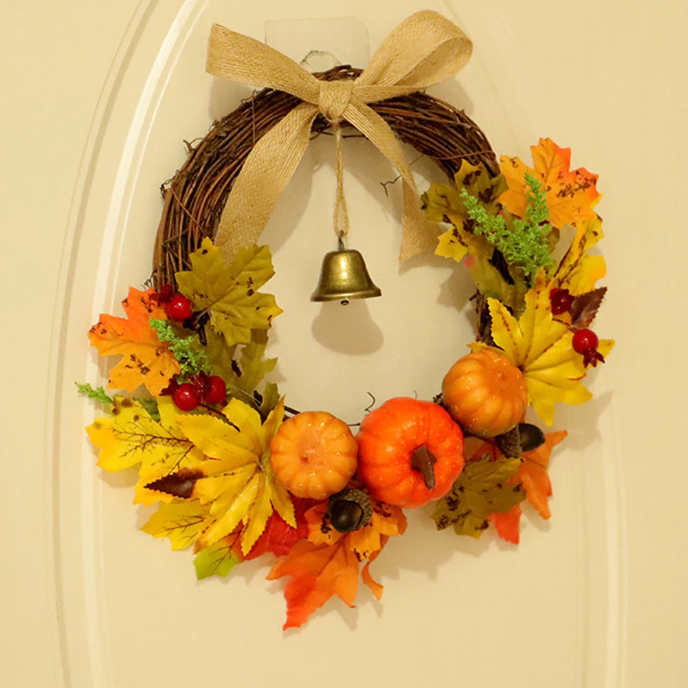 Pumpkin Wreath Party Autumn Beautiful Shop DIY Decor Decoration Decorations Fake Wreath Garland Hanging Indoor
Pumpkin Wreath Party Autumn Beautiful Shop DIY Decor Decoration Decorations Fake Wreath Garland Hanging Indoor