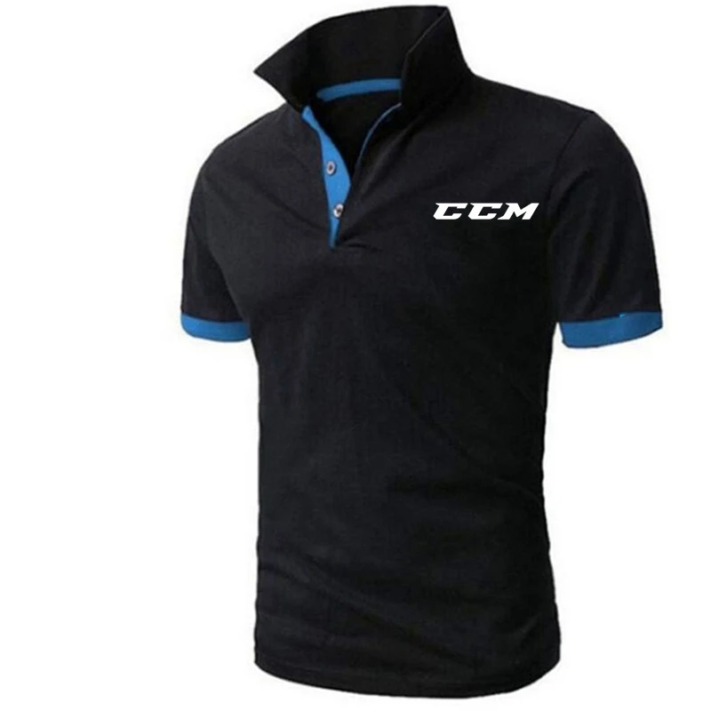 Рубашка-поло CCM Мужская с коротким рукавом, модная повседневная облегающая дышащая однотонная деловая рубашка-поло с отложным воротником, л...
Рубашка-поло CCM Мужская с коротким рукавом, модная повседневная облегающая дышащая однотонная деловая рубашка-поло с отложным воротником, л...