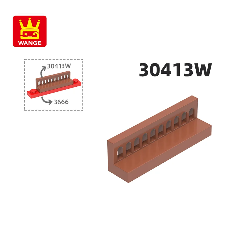 Wange 30413 Вт 15207 100 г/112 шт. панель 1x4x1 стул настенный запатентованный изогнутый
