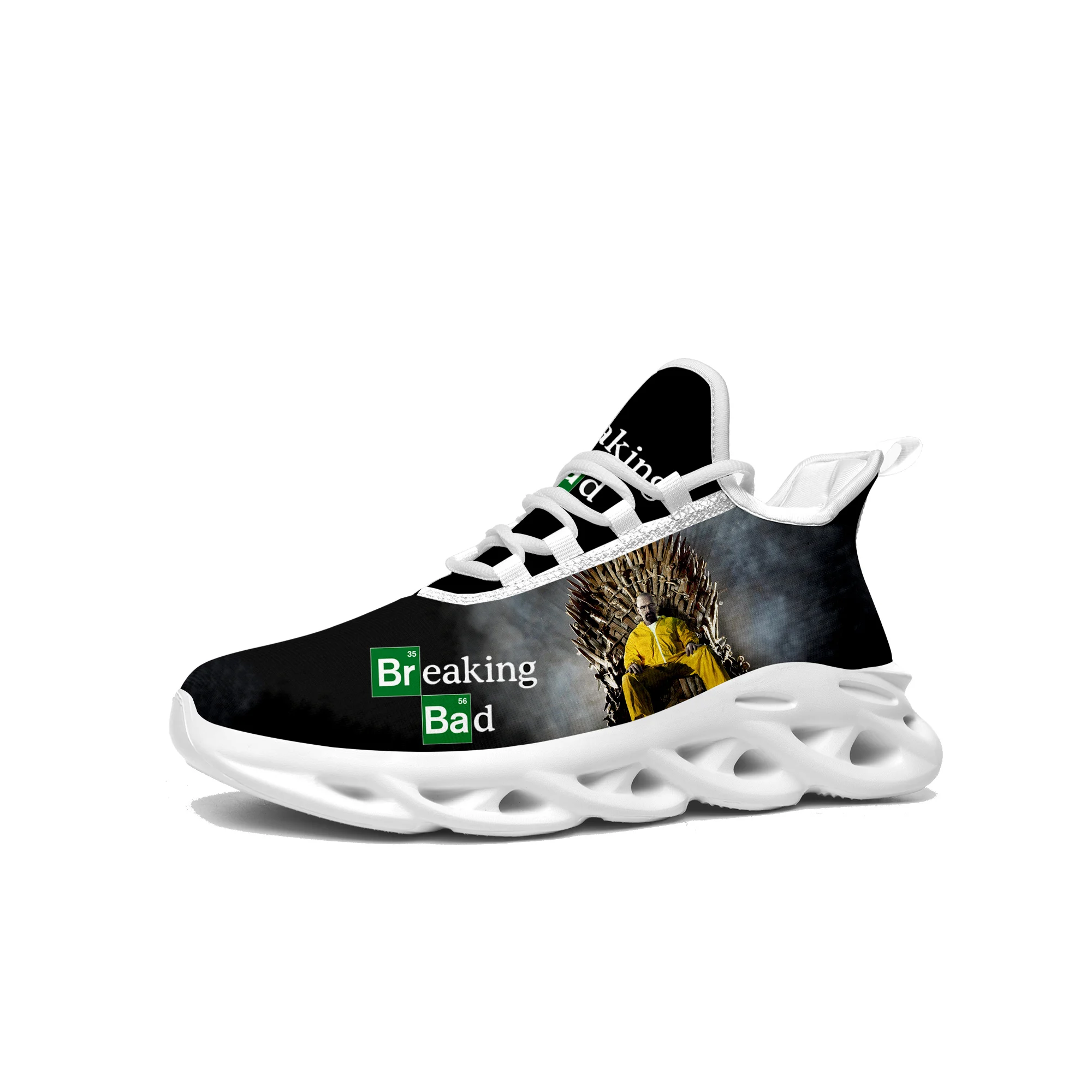 Breaking Bad Heisenberg Flats Sneakers Mens Womens Sports Running Shoe Sneaker Lace Up Mesh Footwear Tailor-made Shoe White
Breaking Bad Heisenberg Flats Sneakers Mens Womens Sports Running Shoe Sneaker Lace Up Mesh Footwear Tailor-made Shoe White