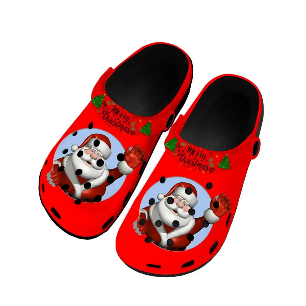 Merry Christmas Gift Santa Claus Home Clogs Custom Water Shoes Mens Womens Teenager Shoe Garden Clog Beach Hole Black Slippers
Merry Christmas Gift Santa Claus Home Clogs Custom Water Shoes Mens Womens Teenager Shoe Garden Clog Beach Hole Black Slippers