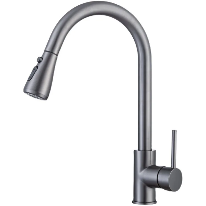 Kitchen Pull-out Faucet Wash Basin Sink Sink Revolving Home Kitchen Faucet Sprayer Drinking Water Tap Vessel Sink Mixer Tap
Kitchen Pull-out Faucet Wash Basin Sink Sink Revolving Home Kitchen Faucet Sprayer Drinking Water Tap Vessel Sink Mixer Tap