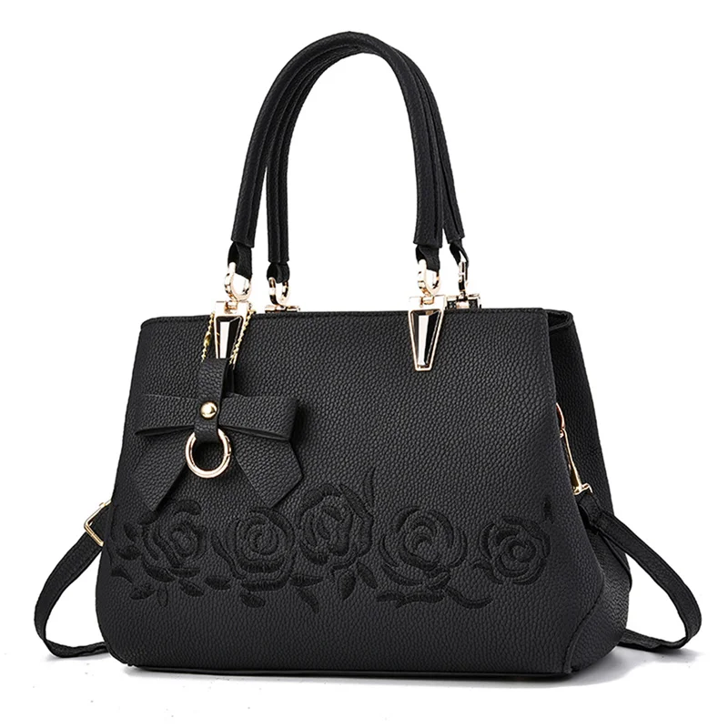Fashion Women Handbags Tassel PU Leather Totes Bag Top-Handle Embroidery Crossbody Bag Shoulder Bag Lady Simple Style Hand Bags
Fashion Women Handbags Tassel PU Leather Totes Bag Top-Handle Embroidery Crossbody Bag Shoulder Bag Lady Simple Style Hand Bags