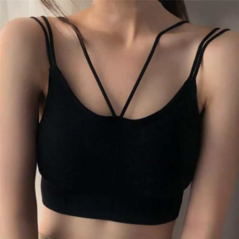 Sexy Sport Bras Summer Invisible Women Push Up Lingerie Padded Bralette Wrap Top Bra Bustier Female Underwear
Sexy Sport Bras Summer Invisible Women Push Up Lingerie Padded Bralette Wrap Top Bra Bustier Female Underwear