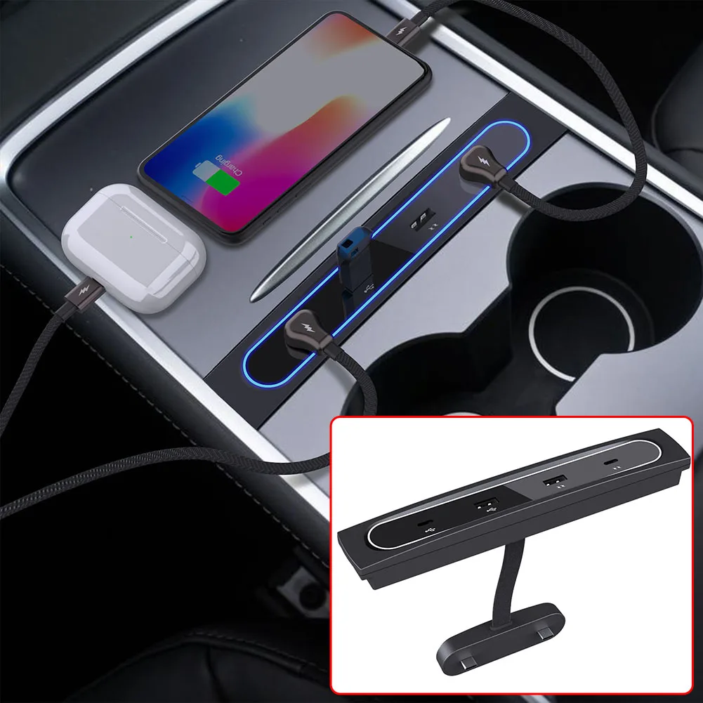 Интеллектуальный USB шунт для Tesla модели 3/Y 2021 PC + корпус ABS USB Type-C DC3.7V, совместим с различными электронными товарами
Интеллектуальный USB шунт для Tesla модели 3/Y 2021 PC + корпус ABS USB Type-C DC3.7V, совместим с различными электронными товарами