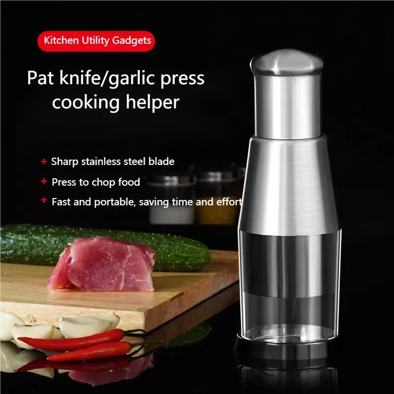 Manual Onion Chopper Garlic Crusher Pressing Handheld Food Chopper Slicer Dicer Mixer Kitchen Vegetable Slicer Peeler Tools
Manual Onion Chopper Garlic Crusher Pressing Handheld Food Chopper Slicer Dicer Mixer Kitchen Vegetable Slicer Peeler Tools
