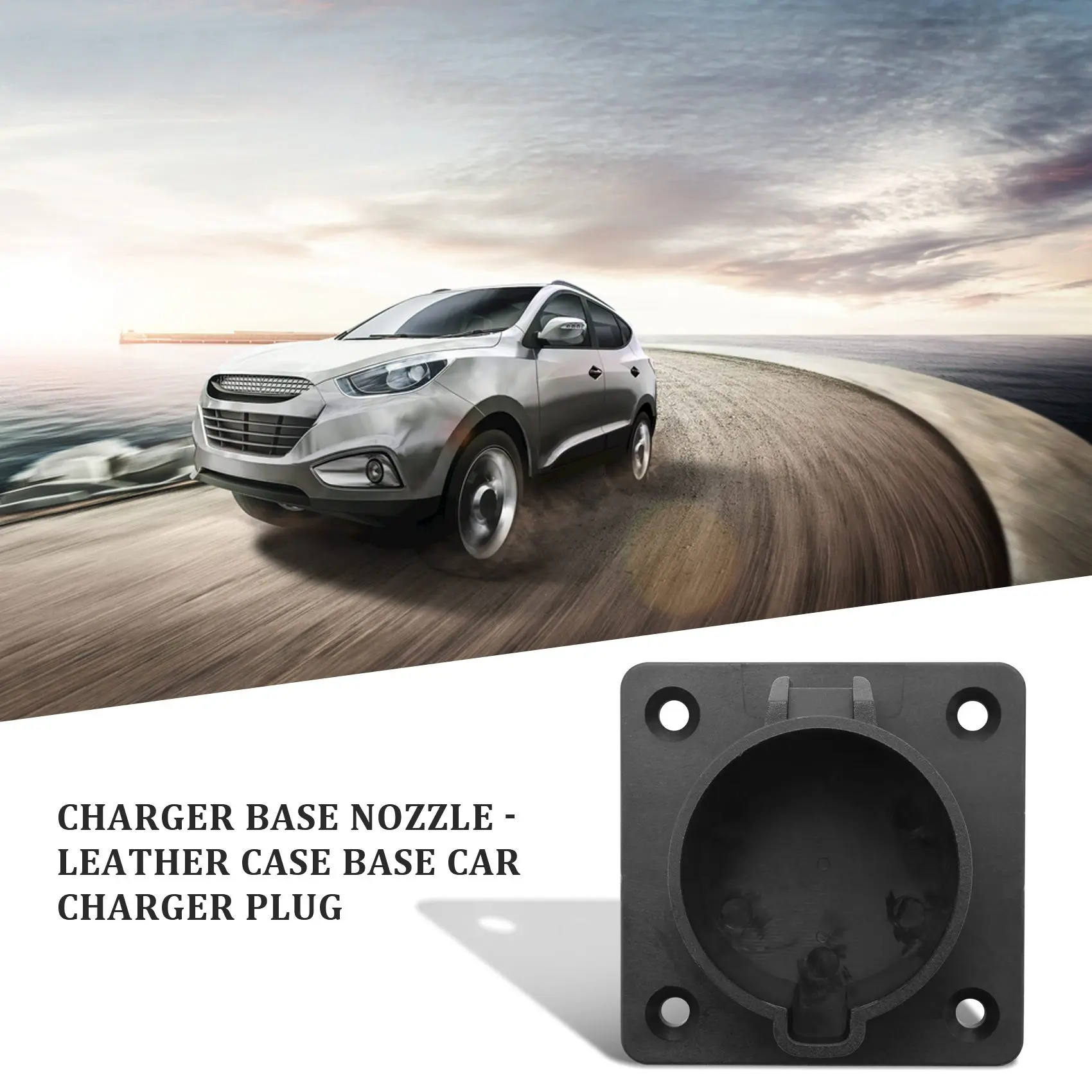 Charger Dock Nozzle-Holster Dock Vehicle Charger Plug for SAE J1772 Electric Vehicle with Screws Included Wall Mount Holder 
Charger Dock Nozzle-Holster Dock Vehicle Charger Plug for SAE J1772 Electric Vehicle with Screws Included Wall Mount Holder