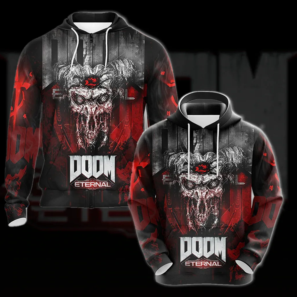 DOOM Eternal Print Men Hoodie Cool Fashion Creative Sweatshirt Hoodie DOOM Eternal Harajuku Zipper Coat Casual Fashion Outerwear
DOOM Eternal Print Men Hoodie Cool Fashion Creative Sweatshirt Hoodie DOOM Eternal Harajuku Zipper Coat Casual Fashion Outerwear