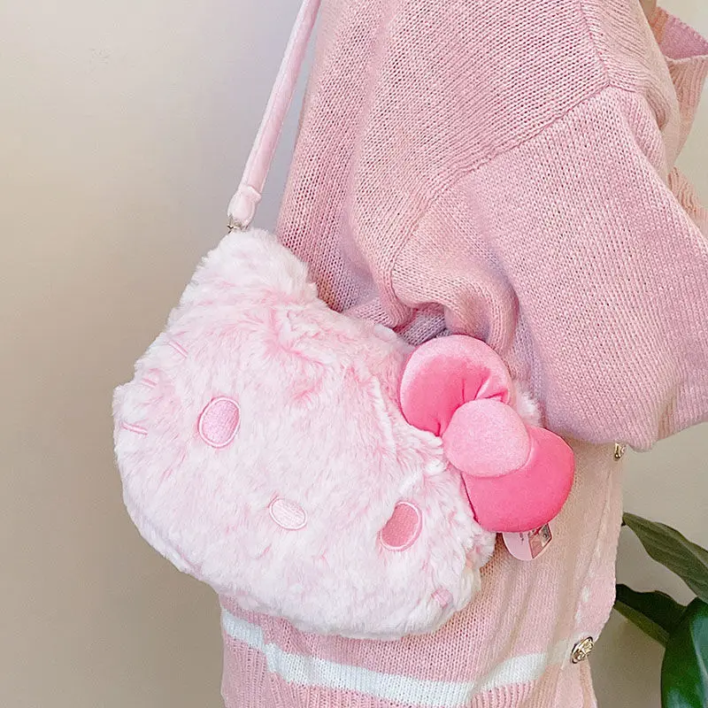 Sanrio Hellokitty миди Kawaii новая сумка женская сумка через плечо зимняя плюшевая милая сумка через плечо удобная сумка для хранения
Sanrio Hellokitty миди Kawaii новая сумка женская сумка через плечо зимняя плюшевая милая сумка через плечо удобная сумка для хранения