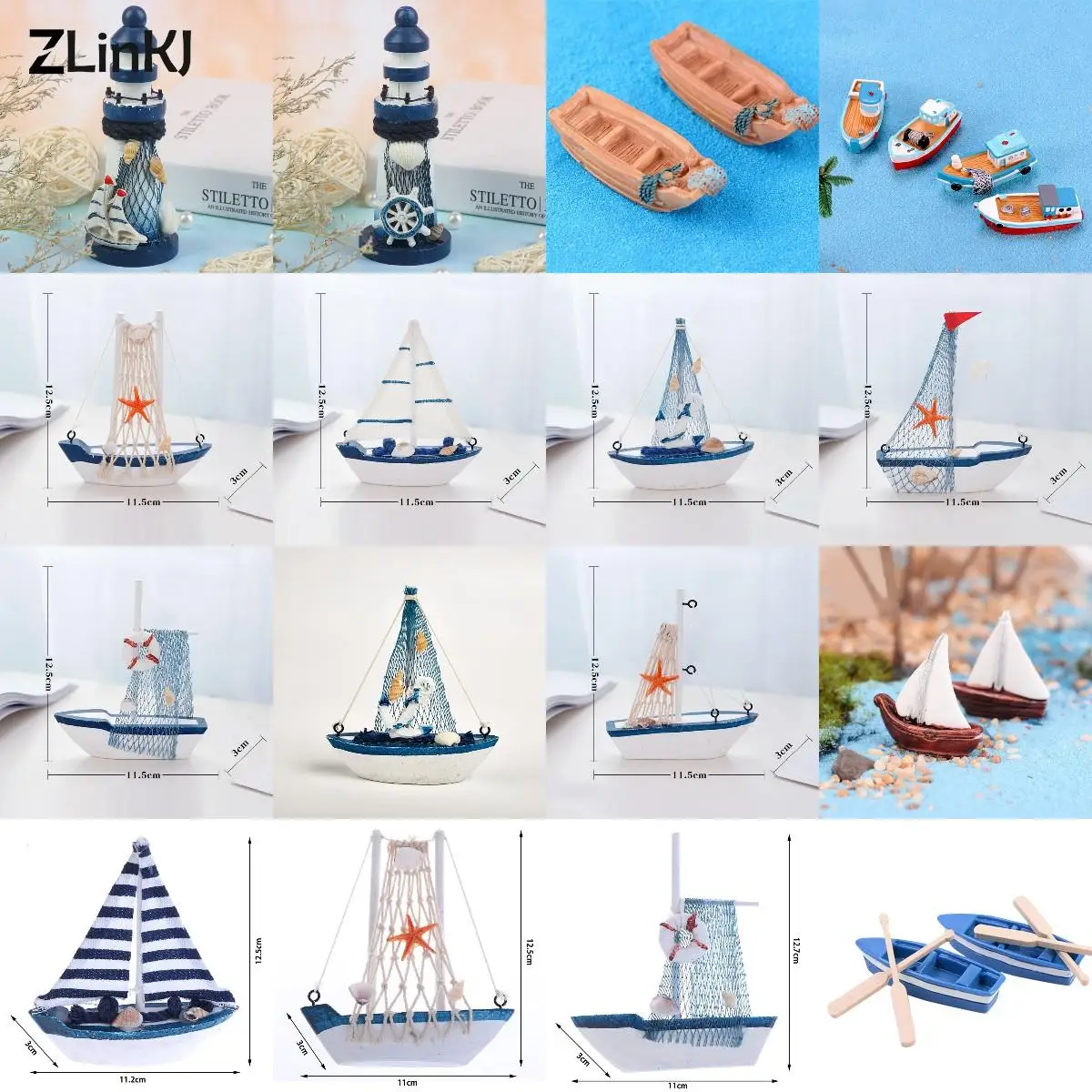 Mediterranean Style Marine Nautical Wooden Blue Sailing Boat Ship Wood Crafts Ornaments Party Home Decoration 
Mediterranean Style Marine Nautical Wooden Blue Sailing Boat Ship Wood Crafts Ornaments Party Home Decoration