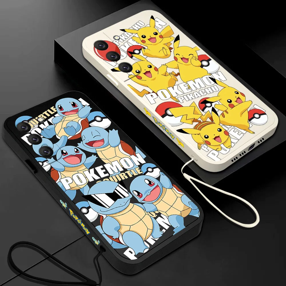 Pokemons Pikachus Cute Cartoon Phone Case For Samsung Galaxy S23 S22 S21 S20 Ultra Plus FE S10 4G S9 S10E With Lanyard Cover
Pokemons Pikachus Cute Cartoon Phone Case For Samsung Galaxy S23 S22 S21 S20 Ultra Plus FE S10 4G S9 S10E With Lanyard Cover