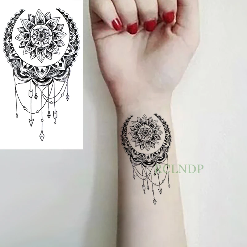 Waterproof Temporary Tattoo Stickers Lotus Totem Dreamcatcher fake Tatto Flash Tatoo Tatouage Hand Back Foot for Girl Women Men
Waterproof Temporary Tattoo Stickers Lotus Totem Dreamcatcher fake Tatto Flash Tatoo Tatouage Hand Back Foot for Girl Women Men