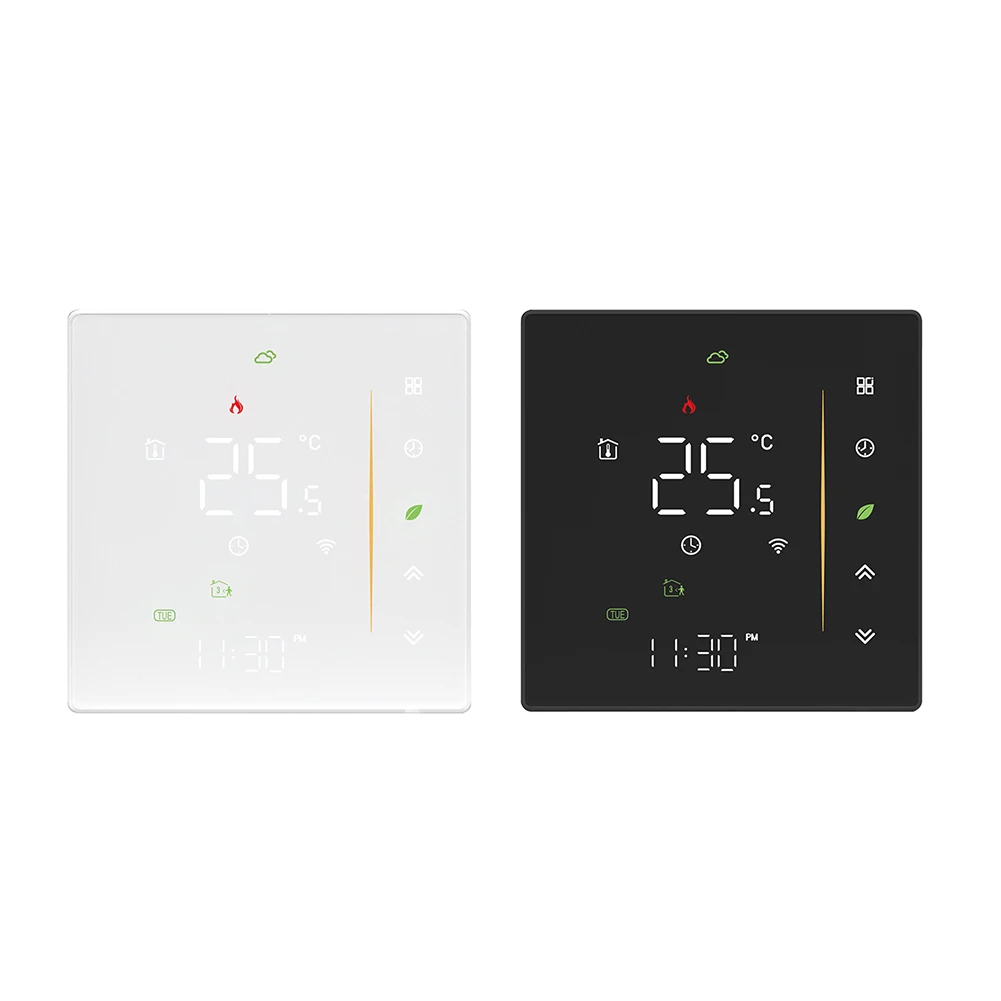Tuya WiFi Smart Thermostat Floor Heating Gas Boiler Temperature Multifunctional Remote Control for Alexa Google
Tuya WiFi Smart Thermostat Floor Heating Gas Boiler Temperature Multifunctional Remote Control for Alexa Google