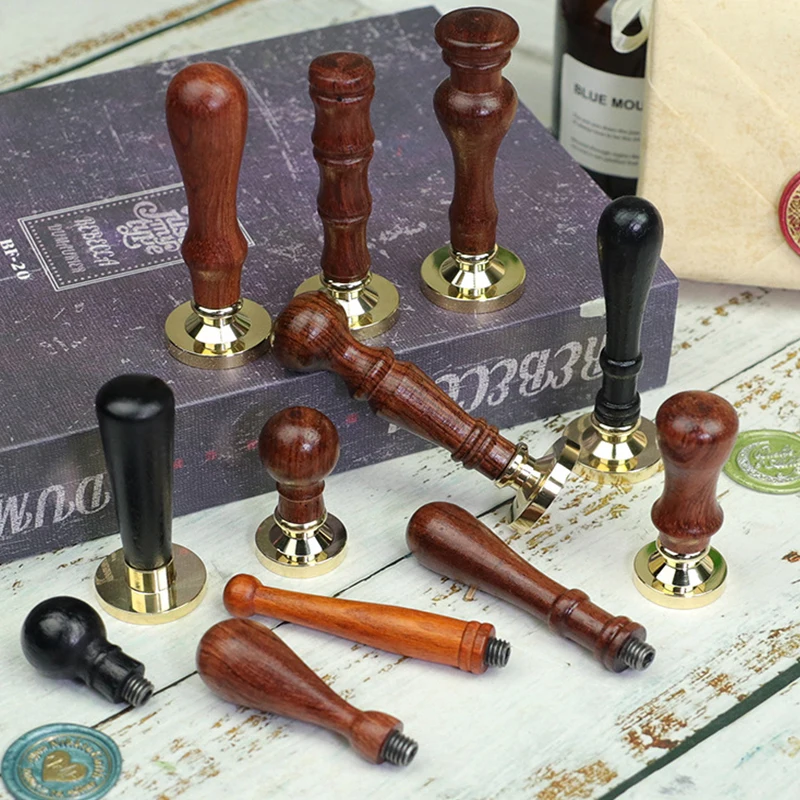 Retro Stamp Wooden Handle Antique Metal Sealing Handle Wedding Invitations Wax Seal Stamp DIY Art Crafts Gifts Handmade Supplies
Retro Stamp Wooden Handle Antique Metal Sealing Handle Wedding Invitations Wax Seal Stamp DIY Art Crafts Gifts Handmade Supplies
