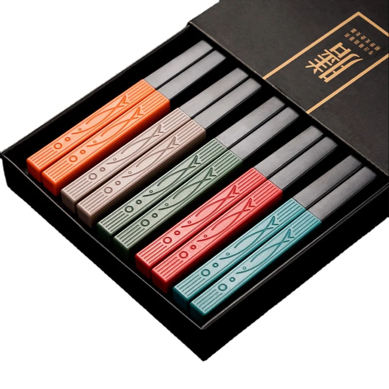 5 Pairs Non-Slip Chinese Household Family Hotel Restaurant Food Sticks Sushi Tableware Kitchen Accessories Japanese Chopsticks
5 Pairs Non-Slip Chinese Household Family Hotel Restaurant Food Sticks Sushi Tableware Kitchen Accessories Japanese Chopsticks