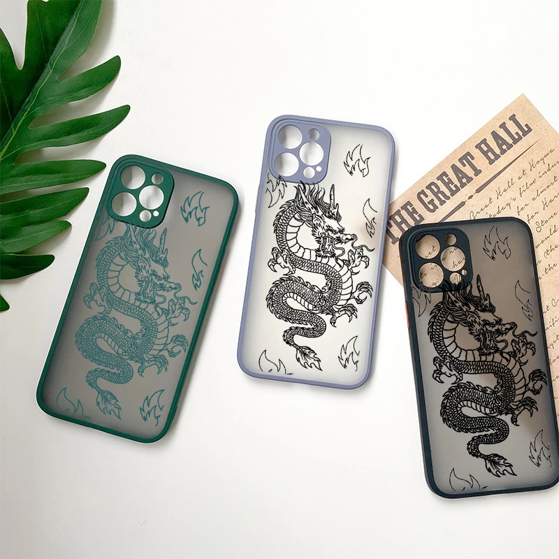 Fashion Dragon Animal Pattern Phone Case For iphone 11 12 13 7 8 plus mini x xs xr pro max Hard Transparent Cover Matte Bag
Fashion Dragon Animal Pattern Phone Case For iphone 11 12 13 7 8 plus mini x xs xr pro max Hard Transparent Cover Matte Bag