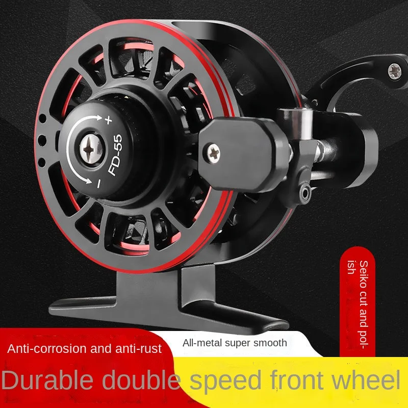 Migu All-Metal Double Speed Front Wheel with Cable Wheel Easy Unloading Fish High Speed Ratio Rock Fishing Fishing Wheel Raft Fi
Migu All-Metal Double Speed Front Wheel with Cable Wheel Easy Unloading Fish High Speed Ratio Rock Fishing Fishing Wheel Raft Fi
