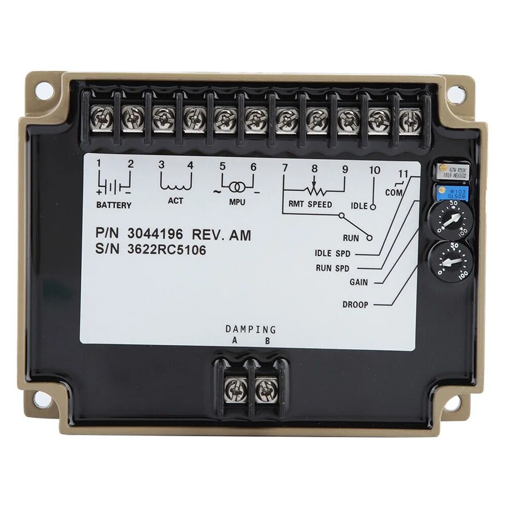 Electronic Speed Controller Governor 3044196 Generator Speeds Control Board For The Input Of Multiple Speciali Zed Machines
Electronic Speed Controller Governor 3044196 Generator Speeds Control Board For The Input Of Multiple Speciali Zed Machines