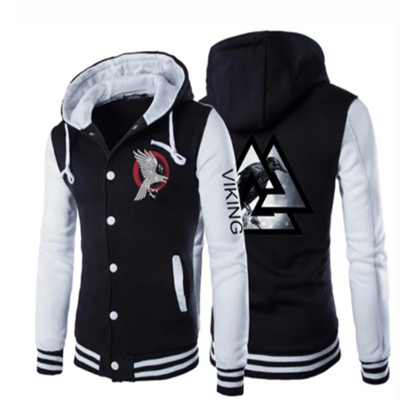 NEW Autumn Mens Creative Design Viking Hoodie Jackets Unisex Baseball Uniform Coat Sport Cotton Sweatshirts
NEW Autumn Mens Creative Design Viking Hoodie Jackets Unisex Baseball Uniform Coat Sport Cotton Sweatshirts