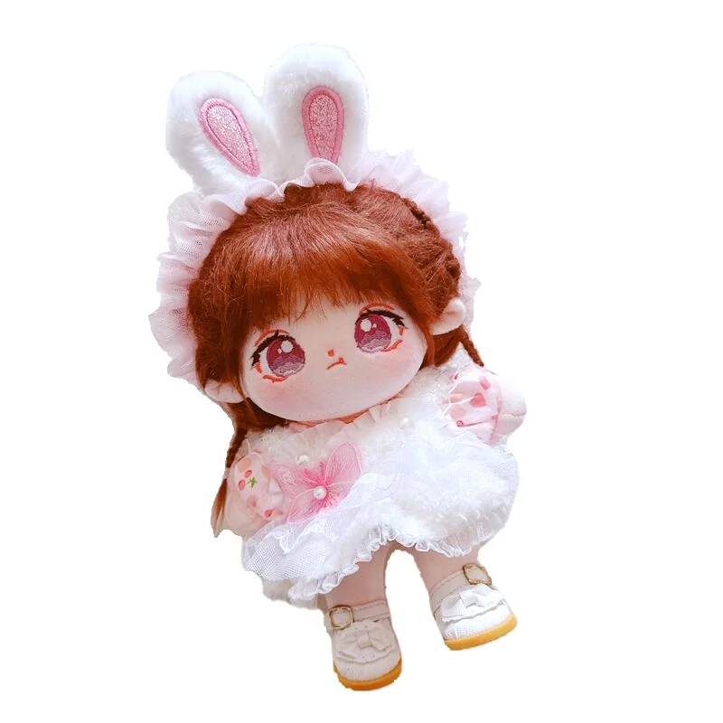 Plush Dolls Clothes Cotton Doll 20cm Toy Clothes White Velvet Cherry Rabbit Skirt Dolls Accessories
Plush Dolls Clothes Cotton Doll 20cm Toy Clothes White Velvet Cherry Rabbit Skirt Dolls Accessories