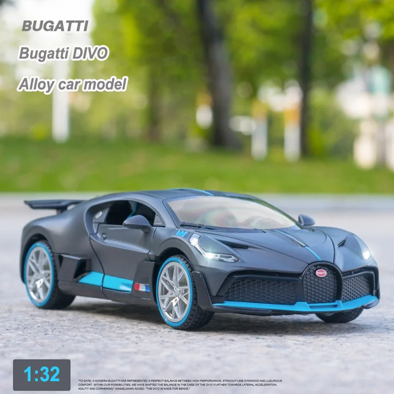 1:32 Bugatti DIVO формочка для автомобиля из сплава с валом со звуком светильник, Металлическая Имитация автомобиля, игрушка для мальчика, коллекци...
1:32 Bugatti DIVO формочка для автомобиля из сплава с валом со звуком светильник, Металлическая Имитация автомобиля, игрушка для мальчика, коллекци...