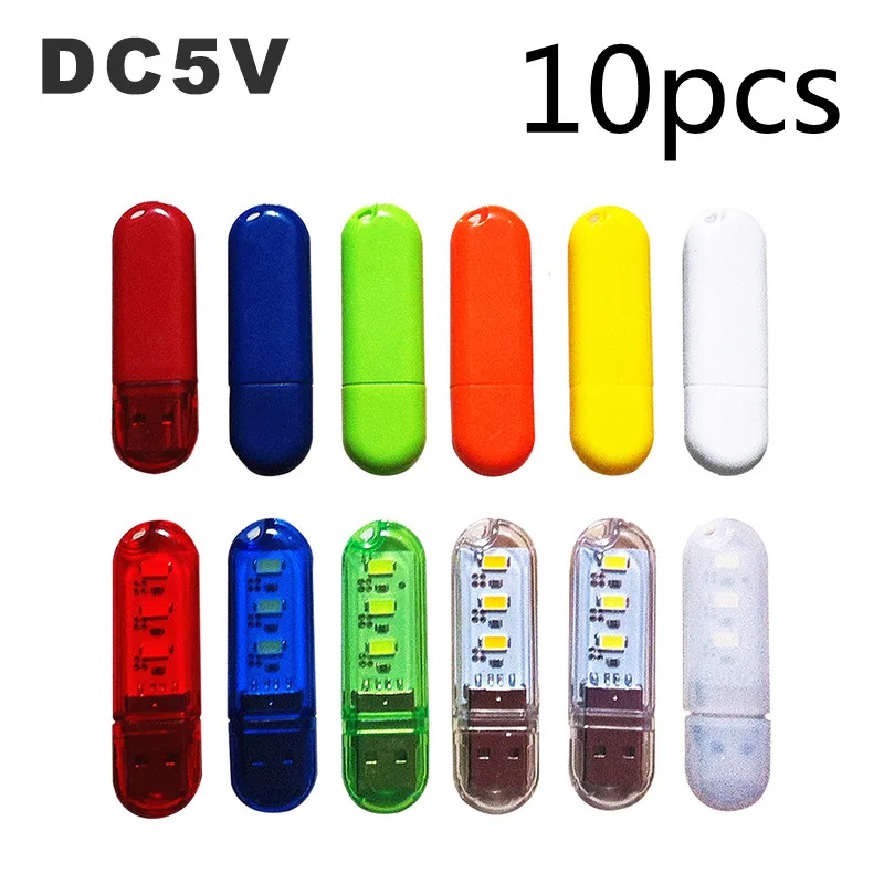 LED USB Night Light Portable U Disk Lamp 3LEDs 1.5W Reading Lamps Colorful Mini Book Lights DC5V Power Bank Powered Camping Bulb 
LED USB Night Light Portable U Disk Lamp 3LEDs 1.5W Reading Lamps Colorful Mini Book Lights DC5V Power Bank Powered Camping Bulb