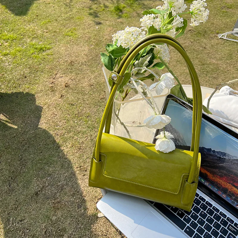 French Avocado Green Shoulder Bags for Women PU Leather Handbags Underarm Women's Envelope Bag 2022 Trend Female Even Design Bag
French Avocado Green Shoulder Bags for Women PU Leather Handbags Underarm Women's Envelope Bag 2022 Trend Female Even Design Bag