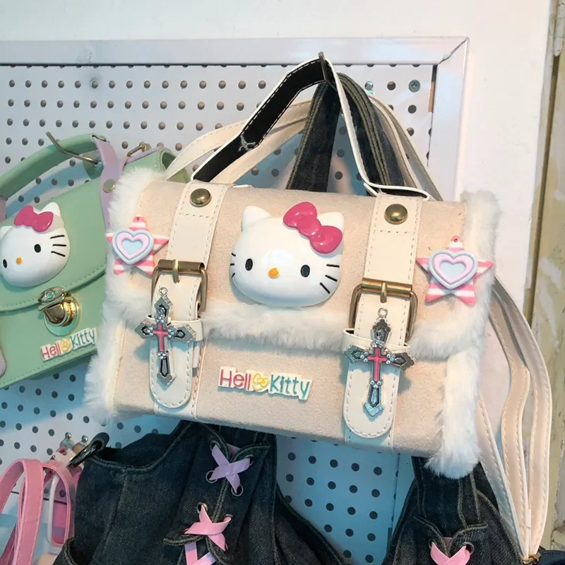 2023 New Bags for Women Sanrio Cute Hello Kitty Bag Y2k Bag Pink Girl Plush Women'S Handbag Messenger Bag Purses and Handbags
2023 New Bags for Women Sanrio Cute Hello Kitty Bag Y2k Bag Pink Girl Plush Women'S Handbag Messenger Bag Purses and Handbags