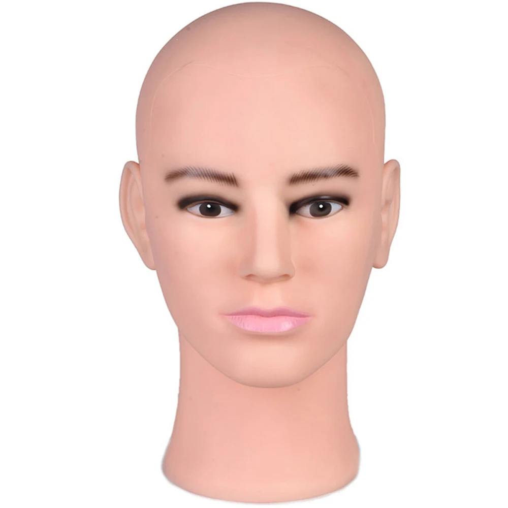 Male Mannequin Manikin Head Model for Wigs Professional Cosmetology Bald Glasses Caps Wigs Display Stand Holder For Makeup 
Male Mannequin Manikin Head Model for Wigs Professional Cosmetology Bald Glasses Caps Wigs Display Stand Holder For Makeup