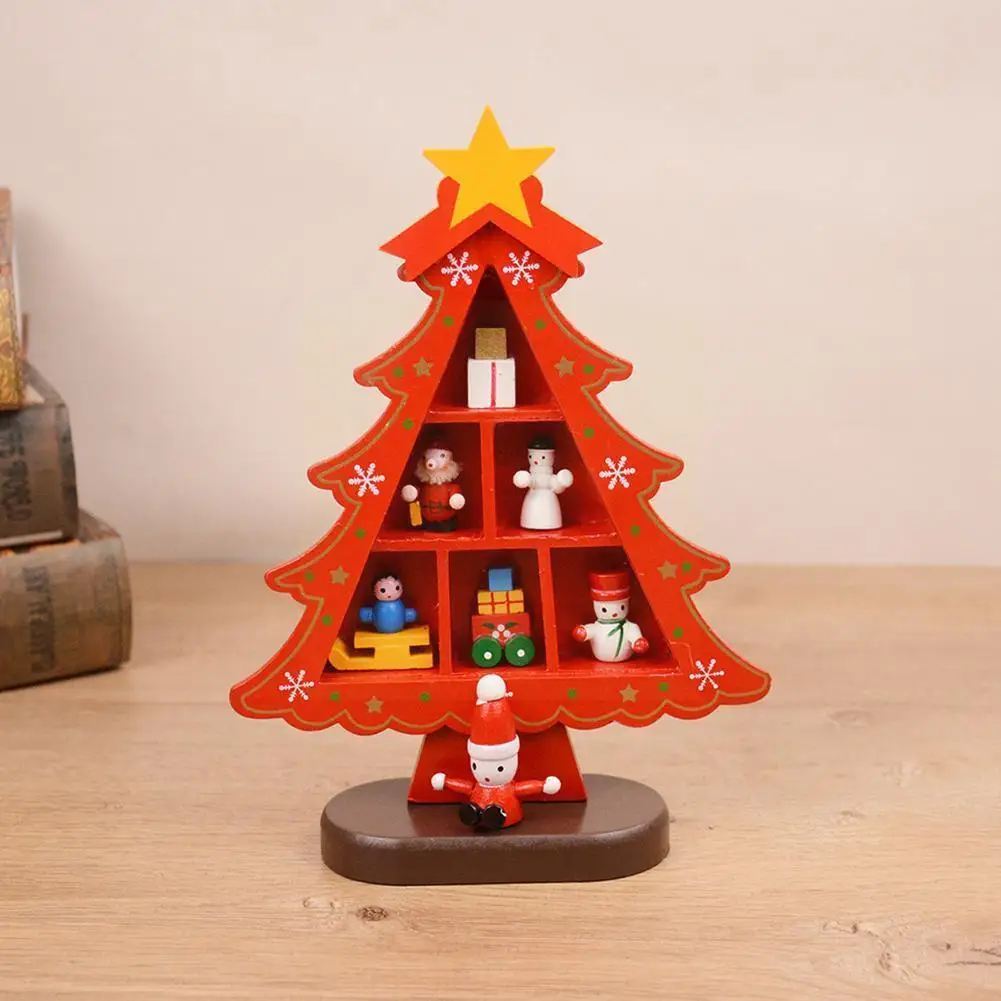 Christmas Wooden Tree Decoration Xmas Tabletop Decorative Ornament Mini Wood Toys Holiday Gift For Toddler Kids Boys Girl R0t2
Christmas Wooden Tree Decoration Xmas Tabletop Decorative Ornament Mini Wood Toys Holiday Gift For Toddler Kids Boys Girl R0t2
