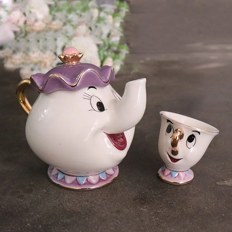 Cute Cartoon Beauty And The Beast Bone China Mug Tea Set Mrs Potts And Chips Teapot Coffee Cup Set Ceramic Cup Friend Gift
Cute Cartoon Beauty And The Beast Bone China Mug Tea Set Mrs Potts And Chips Teapot Coffee Cup Set Ceramic Cup Friend Gift
