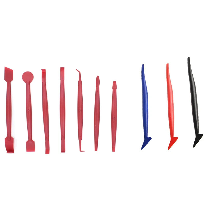 1Set Car Wrapping Flexible Micro- Squeegee Curved Slot Tint Tool & 7X Car Sticker Vinyl Wrap Film Squeegee Scraper Tools
1Set Car Wrapping Flexible Micro- Squeegee Curved Slot Tint Tool & 7X Car Sticker Vinyl Wrap Film Squeegee Scraper Tools