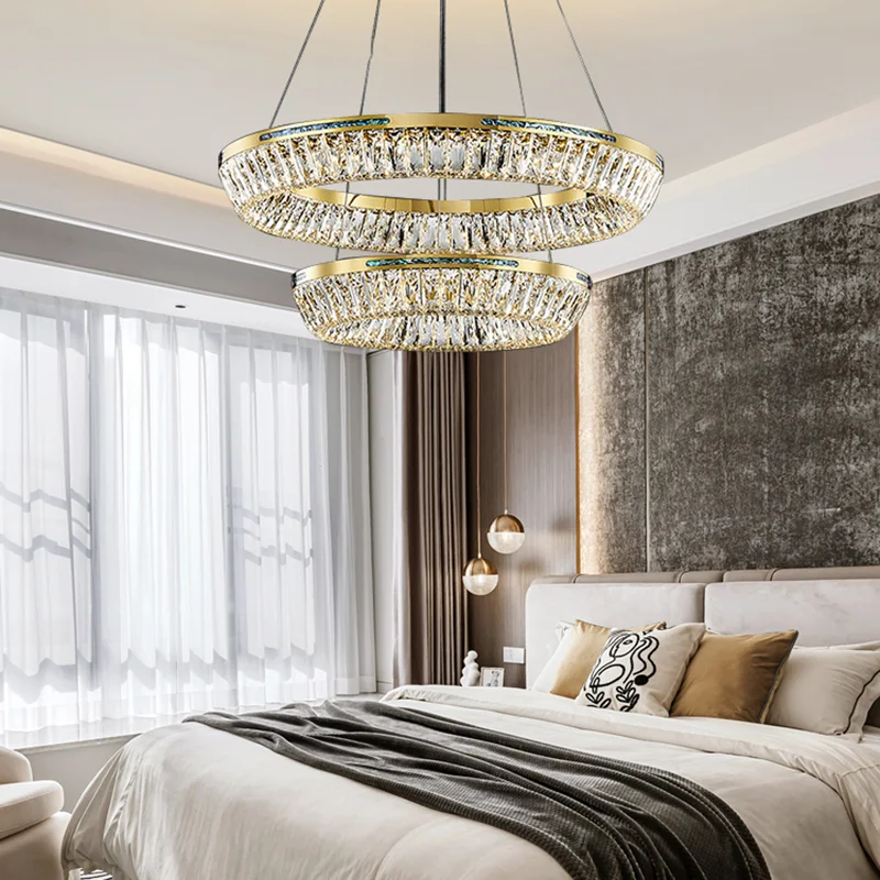 Современная Люстра для гостиной, домашний декор, круглая овальная фотолюстра для спальни, столовой, Хрустальная Подвесная лампа
Современная Люстра для гостиной, домашний декор, круглая овальная фотолюстра для спальни, столовой, Хрустальная Подвесная лампа
