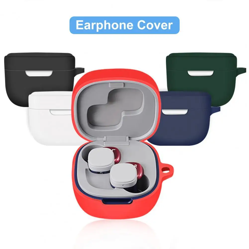 2022 High Quality For ATH SQ1TW WH Case Headset protective Sleeve Silicone Charging Compartment Storage With Hook
2022 High Quality For ATH SQ1TW WH Case Headset protective Sleeve Silicone Charging Compartment Storage With Hook
