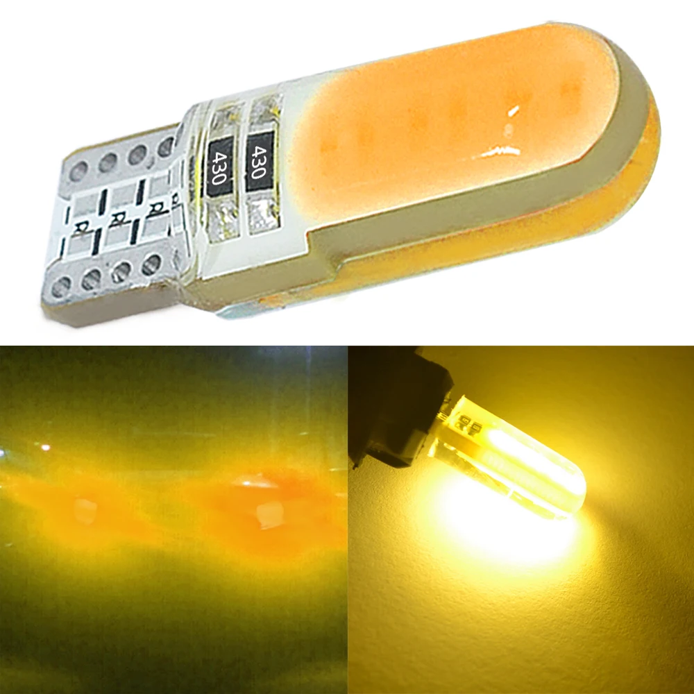 1x High Quality T10 W5w Cob Car Led Silicagel Light Wedge Multiple Colour Led Marker Lights Reading Dome Lamp Auto Parking Bulbs
1x High Quality T10 W5w Cob Car Led Silicagel Light Wedge Multiple Colour Led Marker Lights Reading Dome Lamp Auto Parking Bulbs