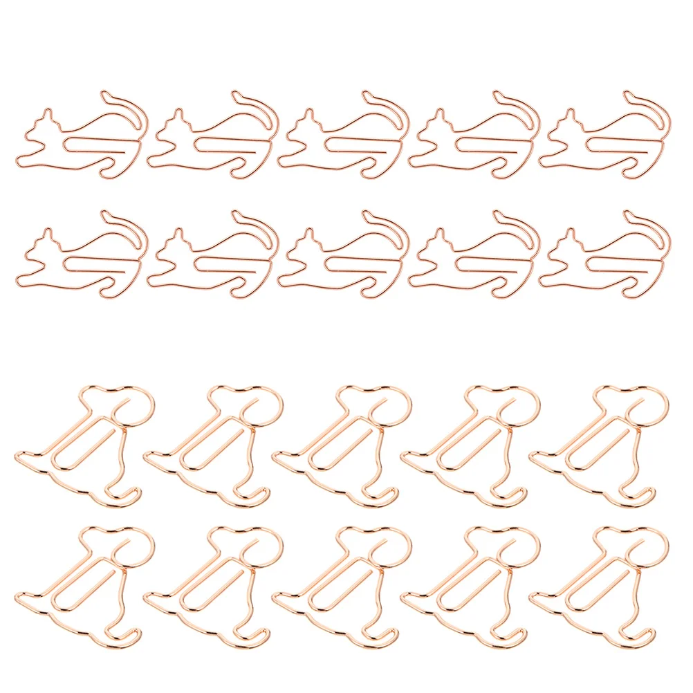 Office Folder Puppy Shape Paperclips Office Binders Fixing Adorable Cat Decorative Portable Metal Clamps Elephant
Office Folder Puppy Shape Paperclips Office Binders Fixing Adorable Cat Decorative Portable Metal Clamps Elephant