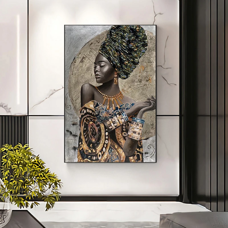 Africa Women Art Canvas Painting Modern Ethnic Wall Art Posters and Prints Pictures for Living Room Decoration Paintings Cuadro
Africa Women Art Canvas Painting Modern Ethnic Wall Art Posters and Prints Pictures for Living Room Decoration Paintings Cuadro
