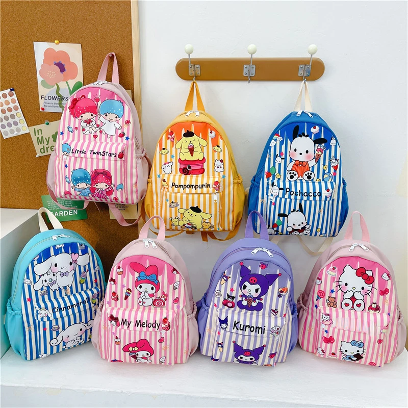 Новинка Лето 2023, Детская сумка Sanrio, рюкзак из ткани Оксфорд с мультяшным рисунком, Детский Повседневный Рюкзак для детского сада 
Новинка Лето 2023, Детская сумка Sanrio, рюкзак из ткани Оксфорд с мультяшным рисунком, Детский Повседневный Рюкзак для детского сада
