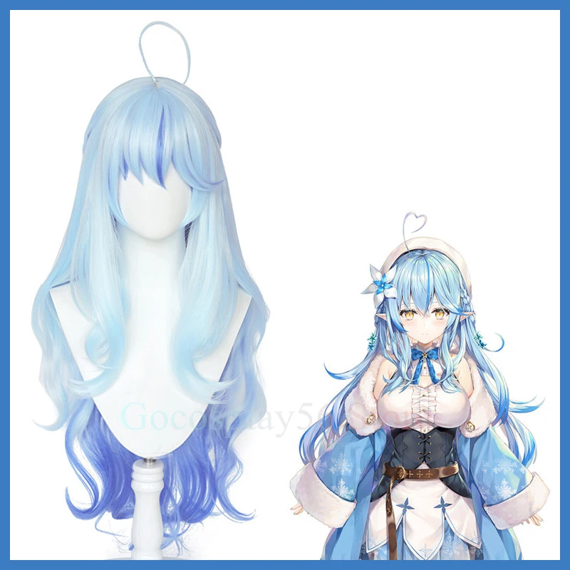 VTuber Yukihana Lamy Wig Hololive Girls Cosplay градиентные синие длинные вьющиеся волнистые плетеные синтетические волосы ролевая игра
VTuber Yukihana Lamy Wig Hololive Girls Cosplay градиентные синие длинные вьющиеся волнистые плетеные синтетические волосы ролевая игра