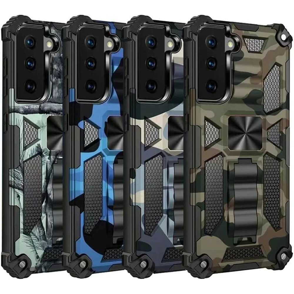 Shockproof Phone Case For Samsung Galaxy S22 S21 S20 Ultra FE Military-Grade Heavy Duty Armor Kickstand Cover For Samsung Note20
Shockproof Phone Case For Samsung Galaxy S22 S21 S20 Ultra FE Military-Grade Heavy Duty Armor Kickstand Cover For Samsung Note20