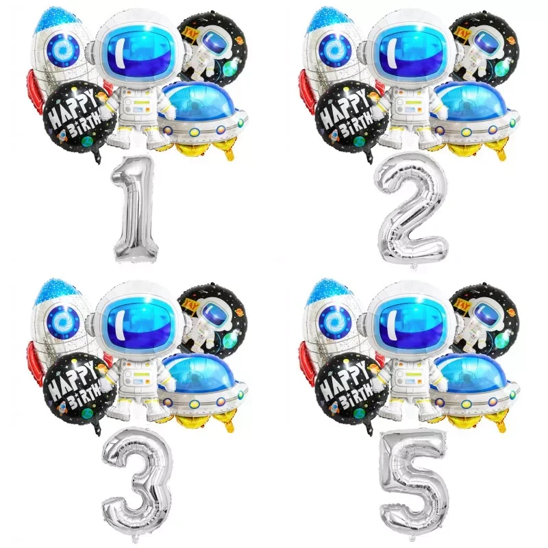 Outer Space Astronaut Rocket Galaxy Theme Balloons Baby Boy Birthday Party Decorations Number 1 2 3 4 5 6 7 8 9 Years Old
Outer Space Astronaut Rocket Galaxy Theme Balloons Baby Boy Birthday Party Decorations Number 1 2 3 4 5 6 7 8 9 Years Old