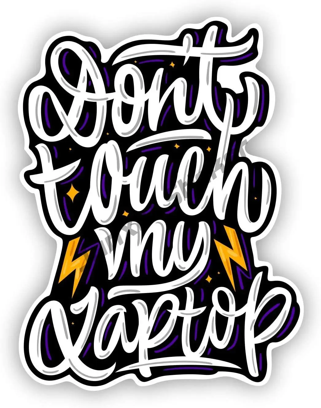 Do Not Touch My Laptop Sticker Power Stickers for Women Vinyl Stickers MacBook Decals Skins Warning Sticker Funny Accessories
Do Not Touch My Laptop Sticker Power Stickers for Women Vinyl Stickers MacBook Decals Skins Warning Sticker Funny Accessories